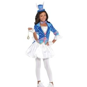 Girls Alice in wonderland rabbit costume